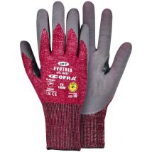 Gants de protection Cofra Evotrio - 9 (L) - Noir / rouge
