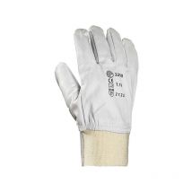 Gant de maîtrise Eurotechnique en cuir de chèvre gris T8 coverguard 2248