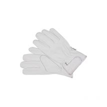 Gants de protection en cuir blanc taille 10