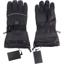 Tonchean - Gants de protection, Gants de ski chauffants à 3 niveaux, 6 heures d'autonomie, étanches pour l'escalade, la randonnée, le cyclisme, le