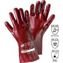 Gants de protection l+d Worky 1441 Vinyle en 388 + en 374 - rouge