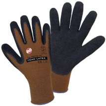 Ldworky - Gants de protection l+d worky 14902-BN 100% nylon avec revêtement en latex en 388 risques mecaniques 3131 Taille 10 (xl