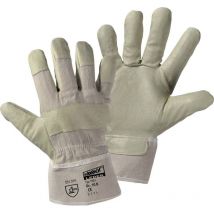 Gants de protection l+d worky 1551 En cuir de porc grainé en 388 risques mecaniques 3111 Taille 10.5 - blanc