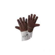 Gants de protection l+d worky 1806 cuir croûte en 388 + en 407 taille