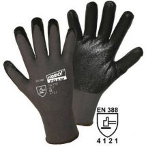Gants de protection worky 1157 100% en nylon avec revêtement nitrile en 388 taille 10 (xl)