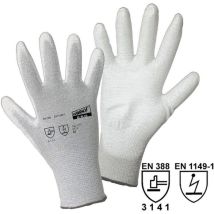 Gants De Protection L+d Worky 1171-7 Nylon Carbone Avec Revêtement Pu En 388 Risques Mecaniques 4131 + En 1149-1 Taille 7 (s)