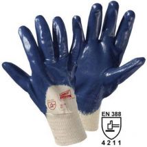 Gants de protection worky 1450C coton avec revêtement en caoutchouc nitrile en 388