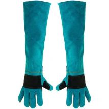 Gants de soudage 60cm Gants de soudeur résistants à la chaleur en cuir Gants de soudage étendus 1 paire EPI - Gants de soudeur