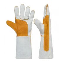 Gants De Soudeur Soudure Longue Protection Soudure Isolation Thermique Résistant à L'Usure 36Cm