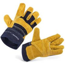 Helloshop26 - Gants de soudeur taille xxl avec doublure