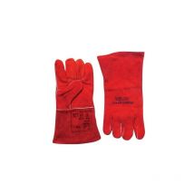 Weldas - Gants de soudure rouge Taille l 1paires