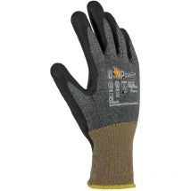 U-Power Bachata Gants travail sécurité en nylon pour écran tactile Gris 8/M
