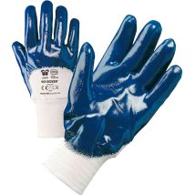 Gants de travail Neri 901 Boxer - 9 (L) - Blanche et bleue
