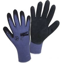 Gants de travail Taille: 8, m l+d worky eco latex foam 14901-8 1 paire(s) - bleu, noir