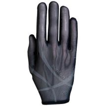 6,5, Blanc: Gants d'équitation d'été Laila en jersey bronzé léger et aéré pour une excellente prise sur les rênes