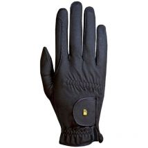 8,5, Noir: Gants d'équitation d'hiver Roeck Grip pour adultes et enfants respirants avec renforts et excellente prise en main
