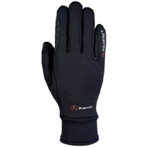 7, Anthracite: Gants d'équitation d'hiver Roeckl modèle Warwick avec rembourrage en polaire et coupe anatomique ultra confortable Adulte et enfant