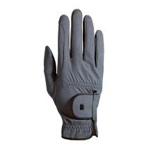 6, Blu Navy: Guanti Da Equitazione Per Adulto Modello Roeck-grip