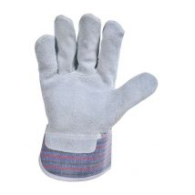 Gants croute et toile