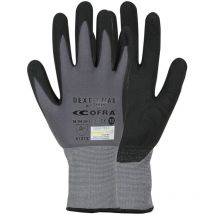 Gants en nitrile-polyurethane dextermax taille 7 s cofra.