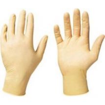 Gants jetables, latex non poudré, Taille : 10