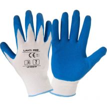 Gants Latex Bleu-blanc L210509p, 12 Paires, '9', Ce, Lahti