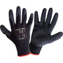 Gants Latex Noir L212110p, 12 Paires, '10', Ce, Lahti