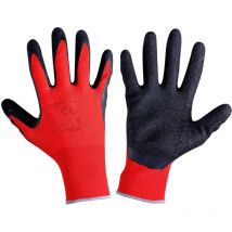 Gants Latex Noir-rouge L211210p, Carte, '10', Ce, Lahti