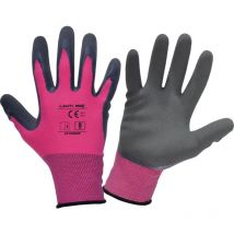 Gants Latex Rose-noir L212007p, Carte, '7', Ce, Lahti