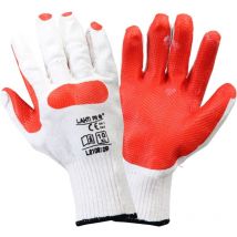 Gants Latex Rouge-blanc L210910p, Carte, '10', Ce, Lahti