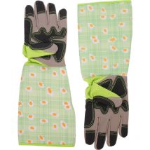 Feiyue - Gants longs pour jardinage, homme, petits gants en tissu pu