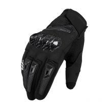 Gants Moto Homologués, Écran Tactile Plein-Doigt Respirant pour Homme et Femme, Gants de Course Motocross Scooter Anti-Glissant, Conviennent à la