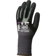 Lot de 10 - Gants Manutention eurolite 15N505 15G double end nit paume+3/4 dos Taille 6