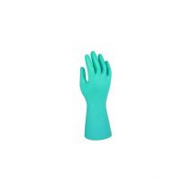 Boite de 50 gants nitrile extra long - taille 6.5 / s – Usage unique – pour la protection lors de petits travaux, nettoyage, examens...