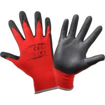 Gants Nitrile Rouge-noir L221208p, Carte, '8', Ce, Lahti