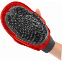 Gants pour Chien, Gant Brosse Chat, Gant Toilettage Animaux, Gant de Toilettage Massage, Gant de toilettage 2 en 1 pour Animal Domestique Gant