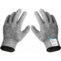 Gants résistants aux coupures Gants de cuisine Gants de boucher Niveau de protection 5 Gants de sécurité résistants aux coupures pour