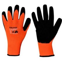 Gant manutention grip étanche enduit latex gripro Rostaing Taille: 11
