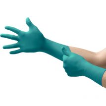Gants jetables Ansell taille xxl, Néoprène, Nitrile Non poudrés, x 50 gants ( Prix pour Boîte de 50 )