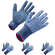 Lot 3 Gants Traveaux en Milleu Coupant Pare Cut T09 - Keli