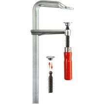 Bessey Ganzstahl-Schraubzwinge 6000 N Spannweite 300 mm Ausladung 60 mm Gewicht 0,42 kg