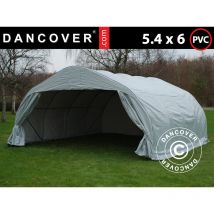 Dancover - Garage double 5,4x6x2,9m pvc, Gris
