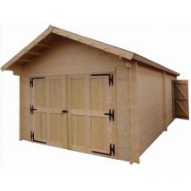 Garage 24,23 m² in legno naturale - vn3562 Habrita