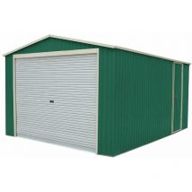 Gardiun - Garage Voiture Métallique Essex 19,5 m² Extérieur 576x338x243 cm Vert