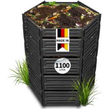 Garantia - air-king Steckkomposter 1100 Liter schwarz