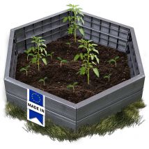 Garantia - Carré potager ergo xl Wood - set de 6 parois