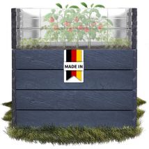 Ergo quadro Turbo l 75 Hochbeet Stone, inkl. flora Wassersparsystem - Garantia
