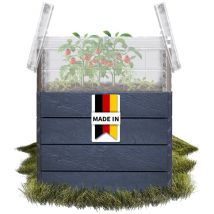 Ergo quadro TurboPlus m 85 Hochbeet Stone, inkl. flora Wassersparsystem - Garantia