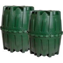 Garantia - 4rain herkules Regenwassertank-Set 3200 Liter
