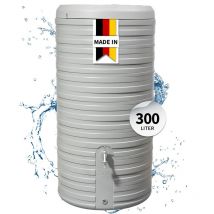 Garantia nordic 2in1 Regenspeicher 300 Liter steingrau inkl. Pflanzschale